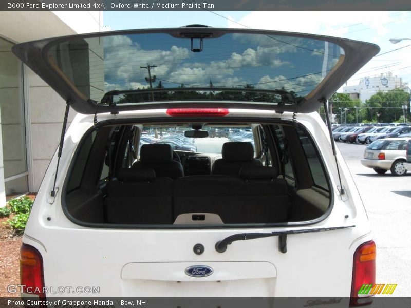 Oxford White / Medium Prairie Tan 2000 Ford Explorer Limited 4x4