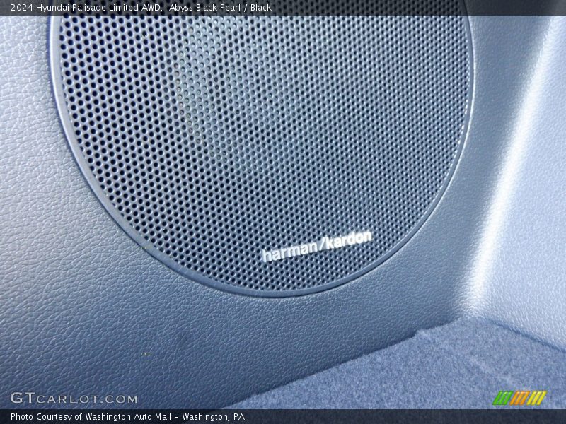 Audio System of 2024 Palisade Limited AWD