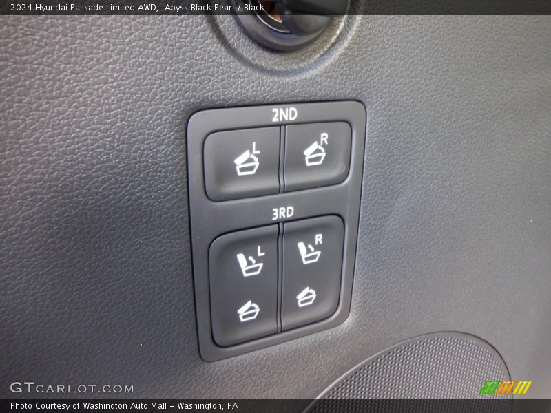 Controls of 2024 Palisade Limited AWD