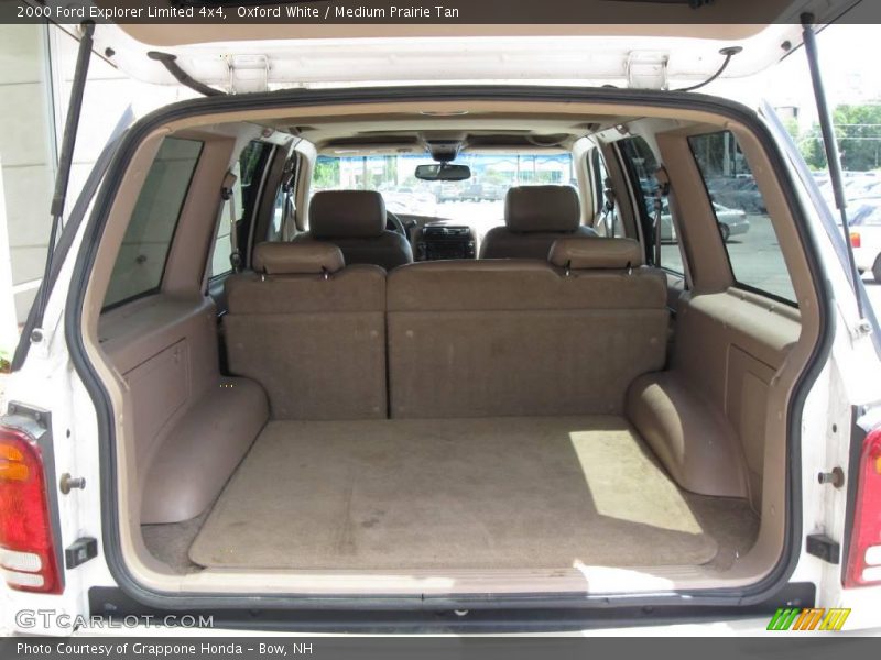 Oxford White / Medium Prairie Tan 2000 Ford Explorer Limited 4x4