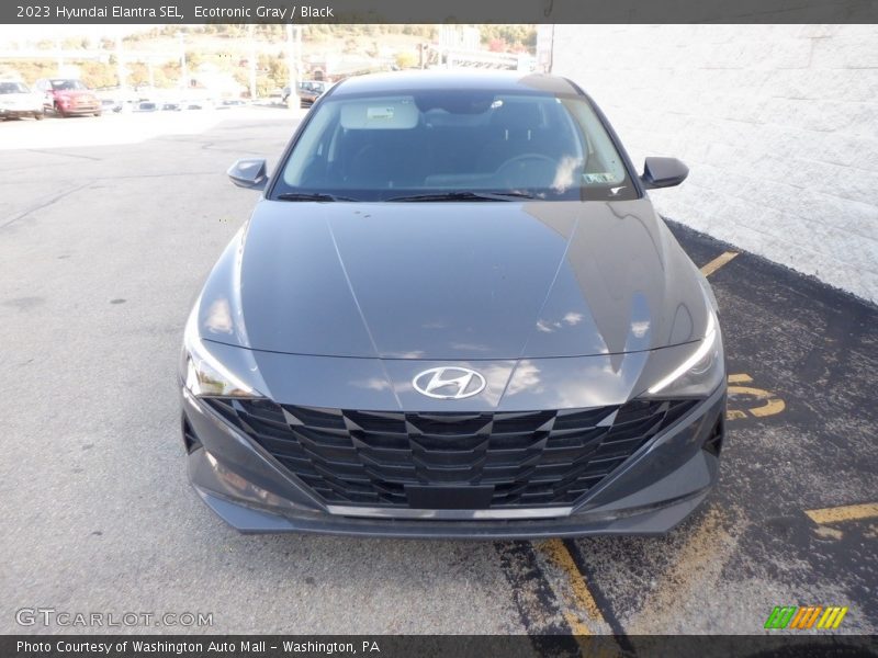 Ecotronic Gray / Black 2023 Hyundai Elantra SEL