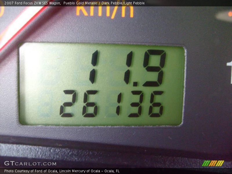 Pueblo Gold Metallic / Dark Pebble/Light Pebble 2007 Ford Focus ZXW SES Wagon