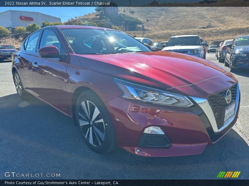 Scarlet Ember Tintcoat / Charcoal 2022 Nissan Altima SV
