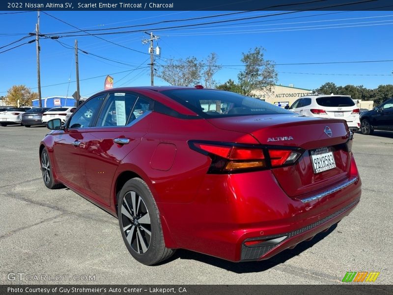  2022 Altima SV Scarlet Ember Tintcoat