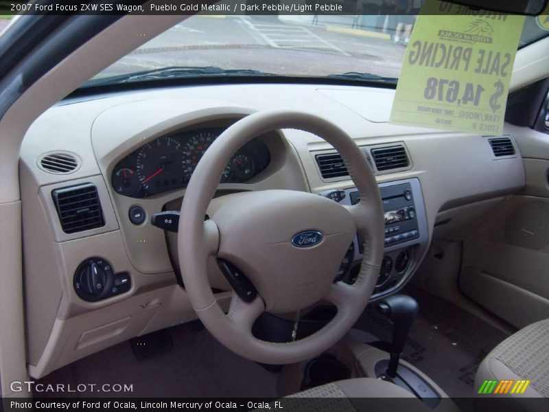 Pueblo Gold Metallic / Dark Pebble/Light Pebble 2007 Ford Focus ZXW SES Wagon