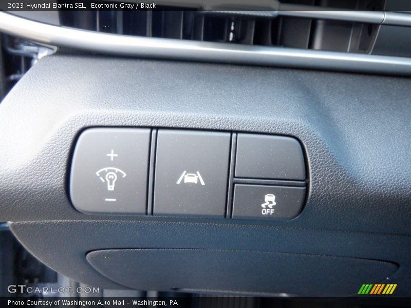 Ecotronic Gray / Black 2023 Hyundai Elantra SEL