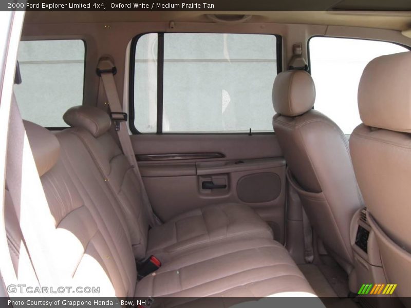 Oxford White / Medium Prairie Tan 2000 Ford Explorer Limited 4x4