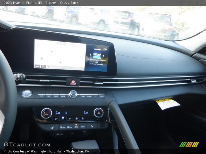 Ecotronic Gray / Black 2023 Hyundai Elantra SEL