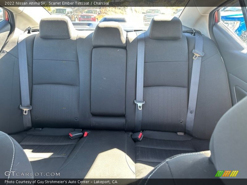 Rear Seat of 2022 Altima SV