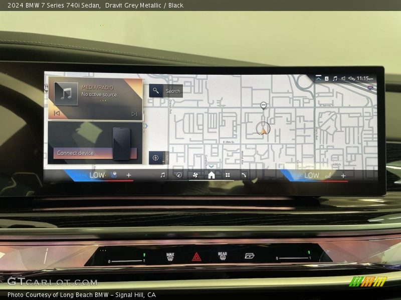 Navigation of 2024 7 Series 740i Sedan