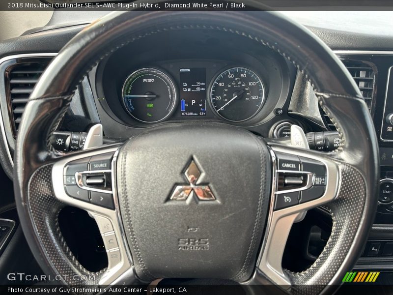  2018 Outlander SEL S-AWC Plug-In Hybrid Steering Wheel