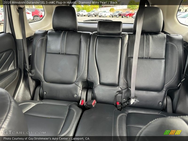 Rear Seat of 2018 Outlander SEL S-AWC Plug-In Hybrid