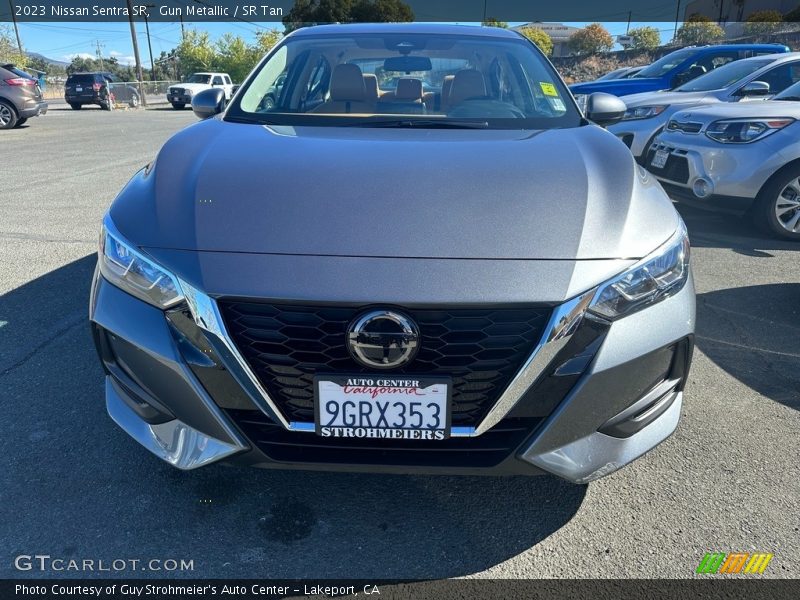 Gun Metallic / SR Tan 2023 Nissan Sentra SR
