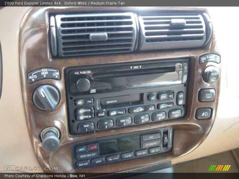 Oxford White / Medium Prairie Tan 2000 Ford Explorer Limited 4x4