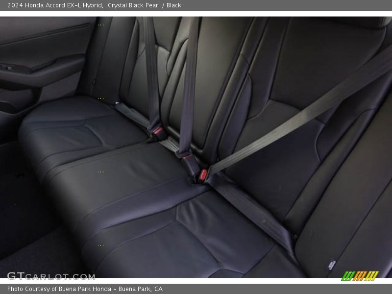 Rear Seat of 2024 Accord EX-L Hybrid