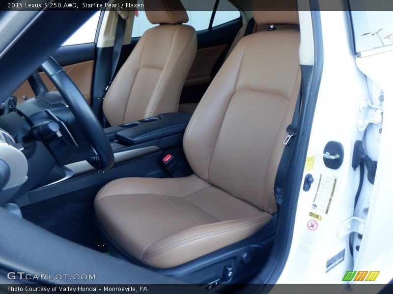 Front Seat of 2015 IS 250 AWD