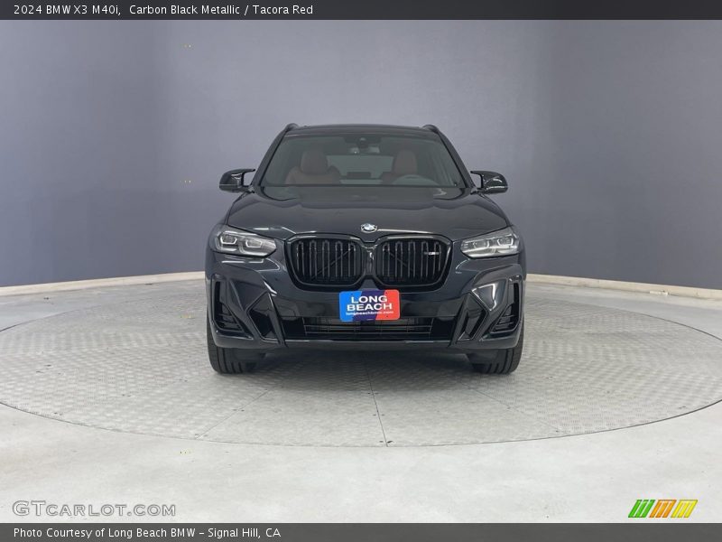 Carbon Black Metallic / Tacora Red 2024 BMW X3 M40i