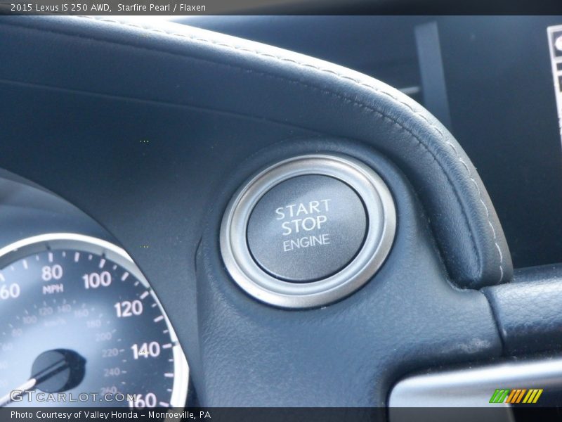 Starfire Pearl / Flaxen 2015 Lexus IS 250 AWD
