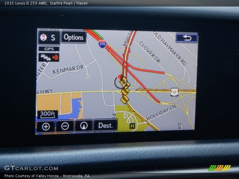 Starfire Pearl / Flaxen 2015 Lexus IS 250 AWD