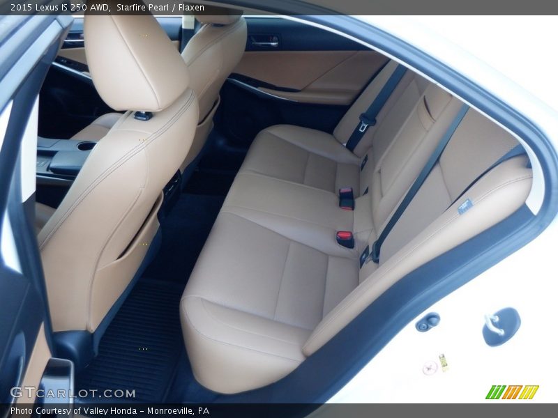 Rear Seat of 2015 IS 250 AWD