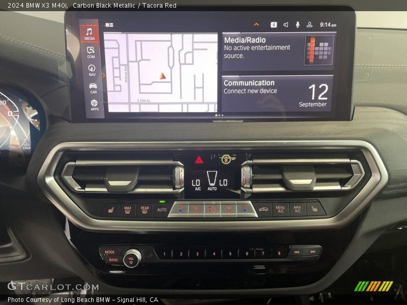 Controls of 2024 X3 M40i
