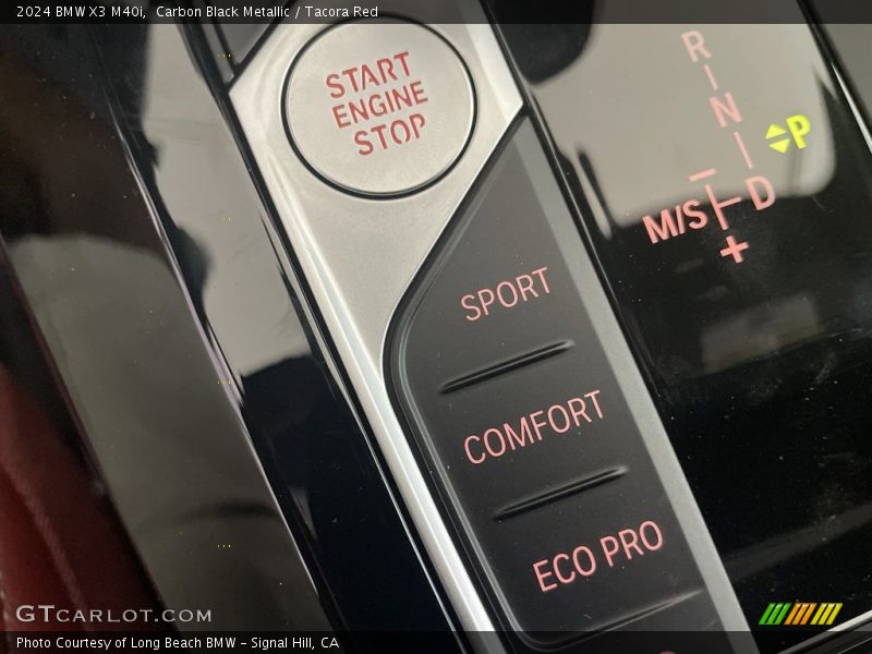 Controls of 2024 X3 M40i