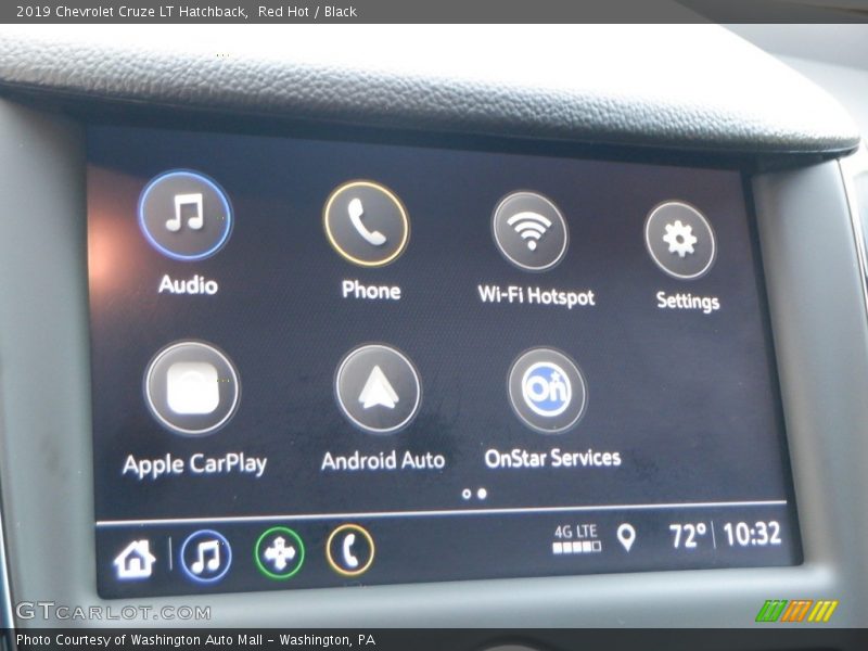 Controls of 2019 Cruze LT Hatchback