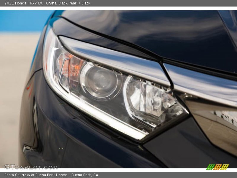 Crystal Black Pearl / Black 2021 Honda HR-V LX
