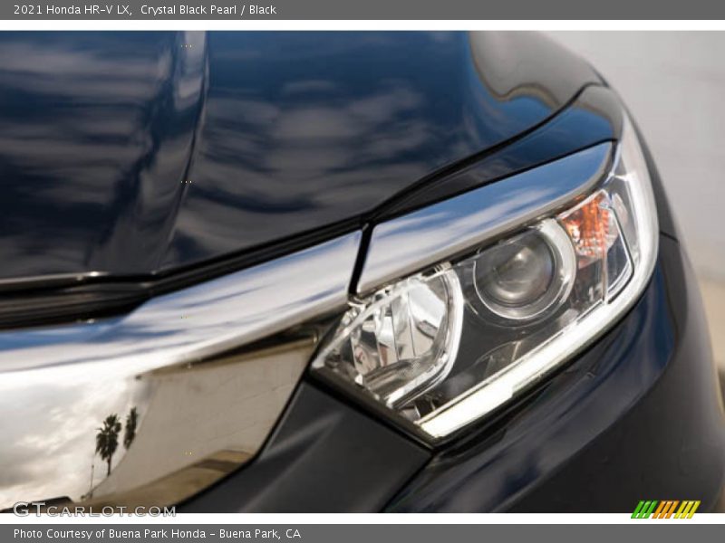 Crystal Black Pearl / Black 2021 Honda HR-V LX