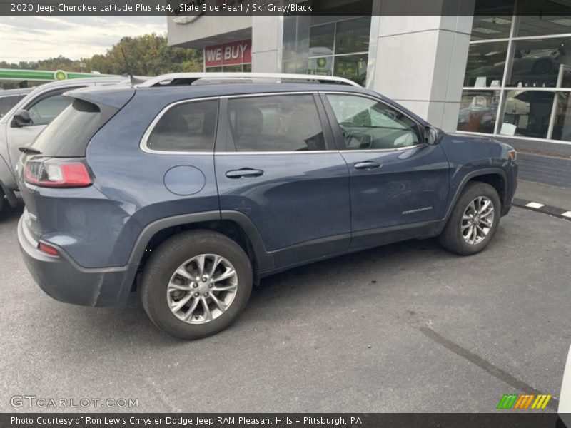 Slate Blue Pearl / Ski Gray/Black 2020 Jeep Cherokee Latitude Plus 4x4