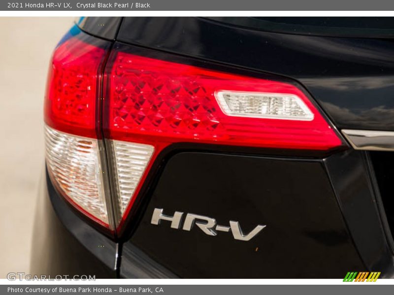 Crystal Black Pearl / Black 2021 Honda HR-V LX