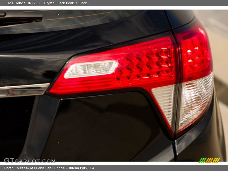 Crystal Black Pearl / Black 2021 Honda HR-V LX