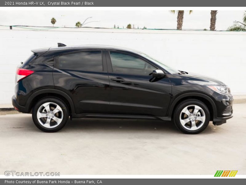 Crystal Black Pearl / Black 2021 Honda HR-V LX