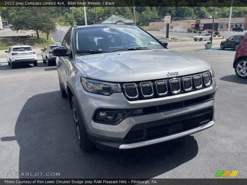 Billet Silver Metallic / Black 2022 Jeep Compass Limited 4x4