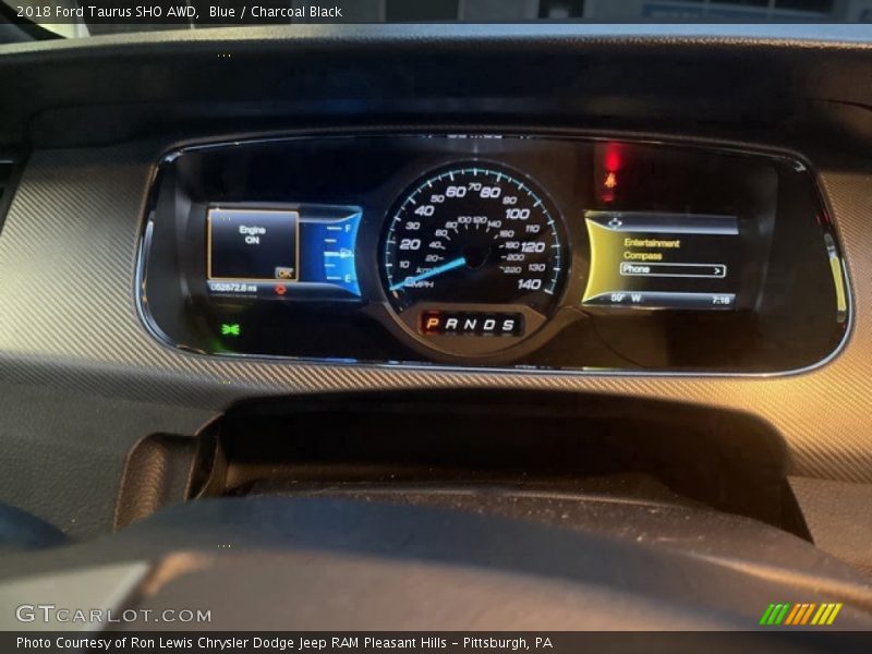  2018 Taurus SHO AWD SHO AWD Gauges