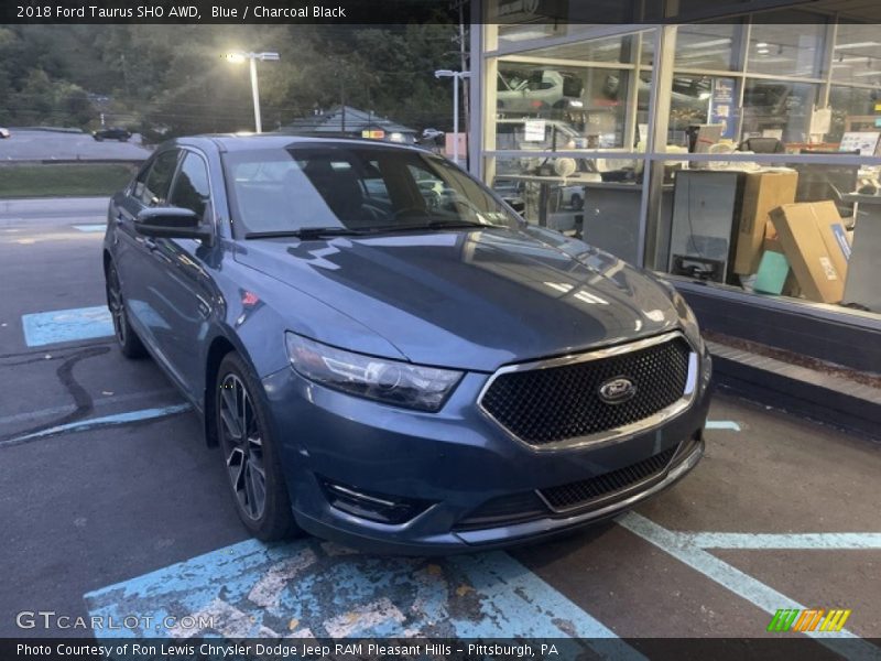  2018 Taurus SHO AWD Blue