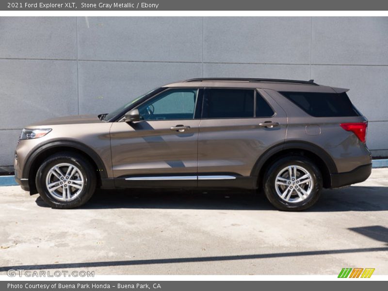  2021 Explorer XLT Stone Gray Metallic