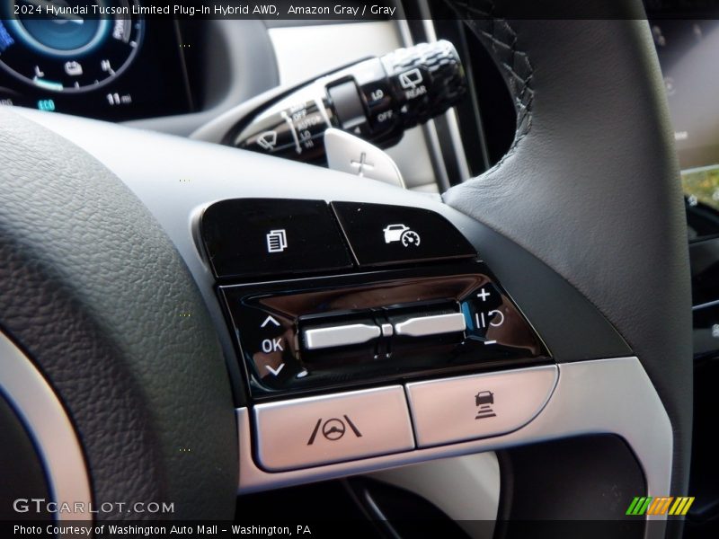  2024 Tucson Limited Plug-In Hybrid AWD Steering Wheel