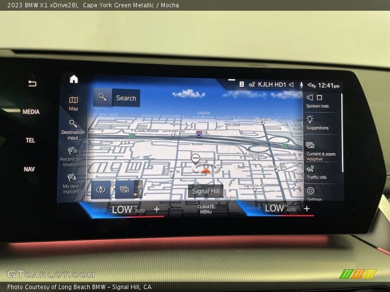 Navigation of 2023 X1 xDrive28i