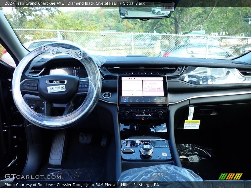 Dashboard of 2024 Grand Cherokee 4XE