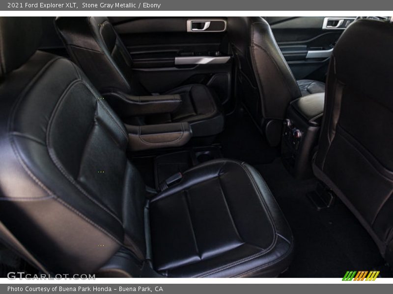 Stone Gray Metallic / Ebony 2021 Ford Explorer XLT