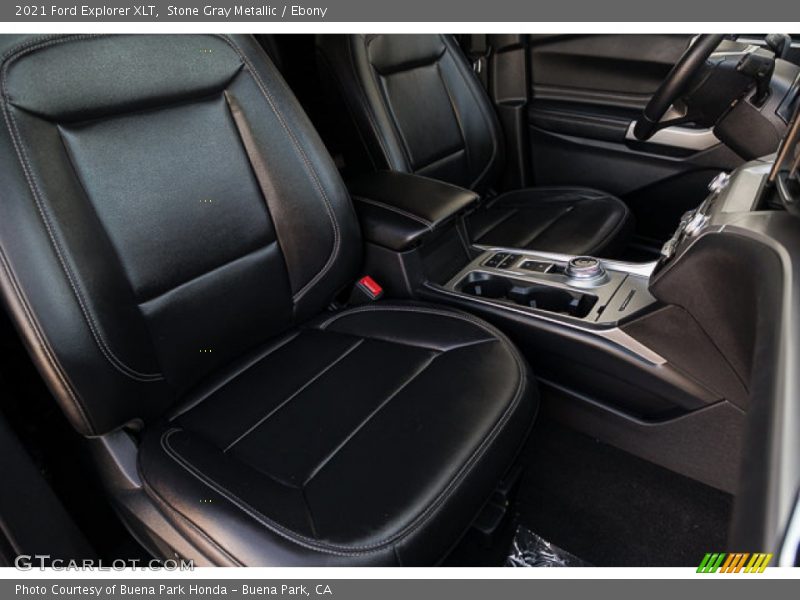 Front Seat of 2021 Explorer XLT