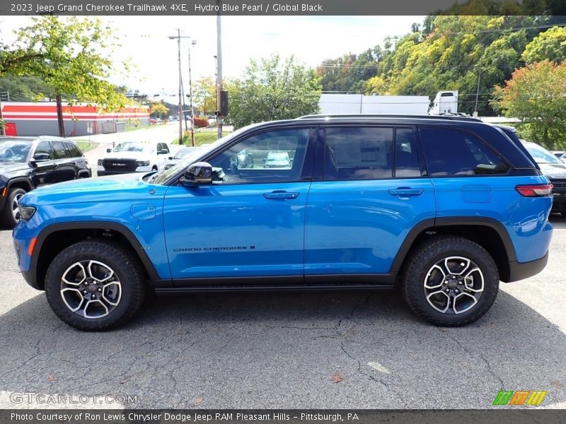  2023 Grand Cherokee Trailhawk 4XE Hydro Blue Pearl