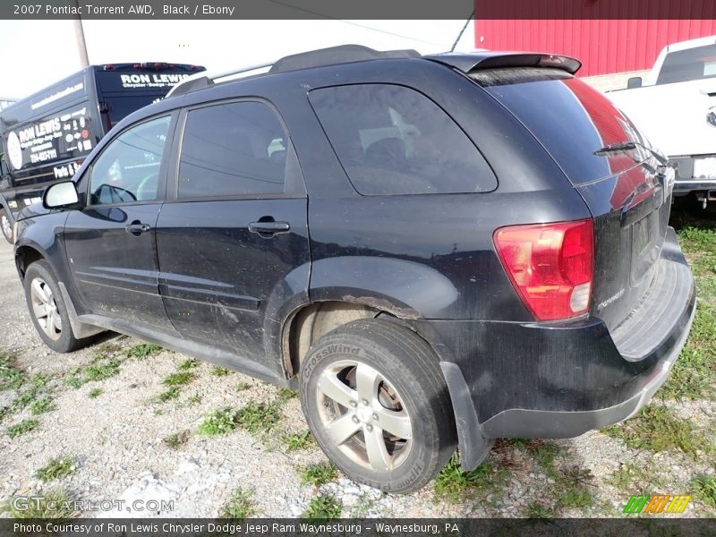 Black / Ebony 2007 Pontiac Torrent AWD