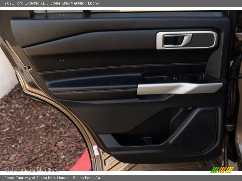 Stone Gray Metallic / Ebony 2021 Ford Explorer XLT