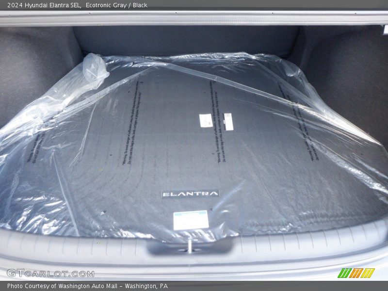 Ecotronic Gray / Black 2024 Hyundai Elantra SEL