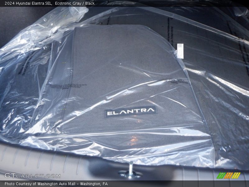 Ecotronic Gray / Black 2024 Hyundai Elantra SEL