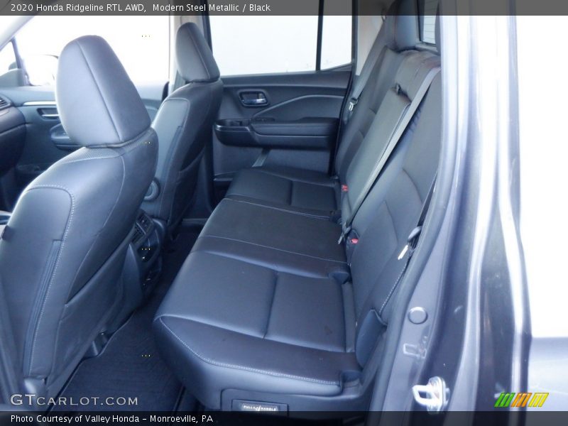 Modern Steel Metallic / Black 2020 Honda Ridgeline RTL AWD