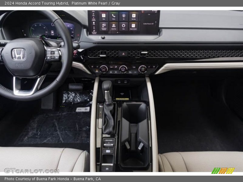 Dashboard of 2024 Accord Touring Hybrid