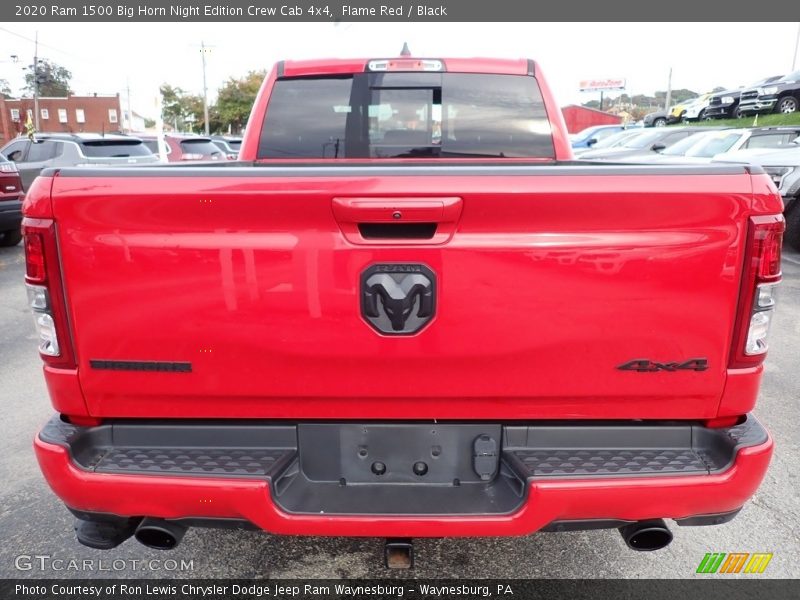  2020 1500 Big Horn Night Edition Crew Cab 4x4 Flame Red